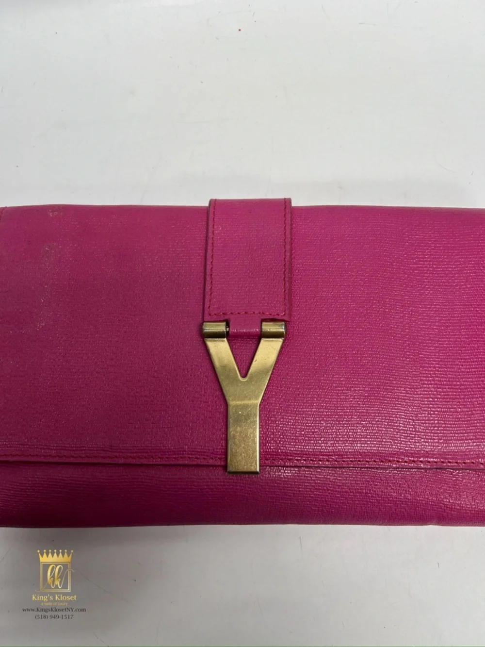 YSL Leather Clutch - Picture 3 of 13